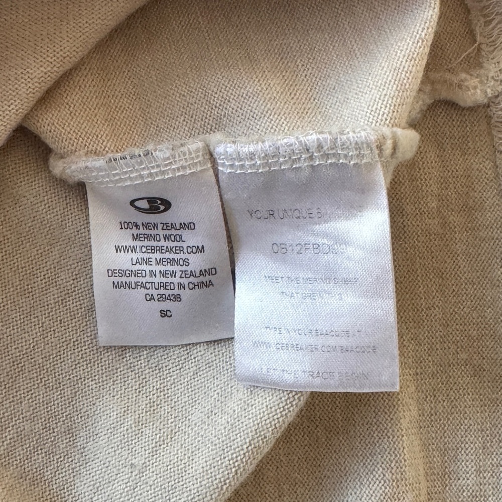 Icebreaker “Sport 320” Merino Half Zip Hoodie, Sz M - Picture 5 of 5